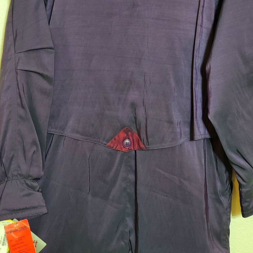 Forecaster Of Boston Winter Coat Womans XS Thermoloft Insulated Eggplant Nylon - Picture 9 of 11